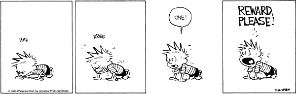 Calvin and Hobbes, 26 May, 1995