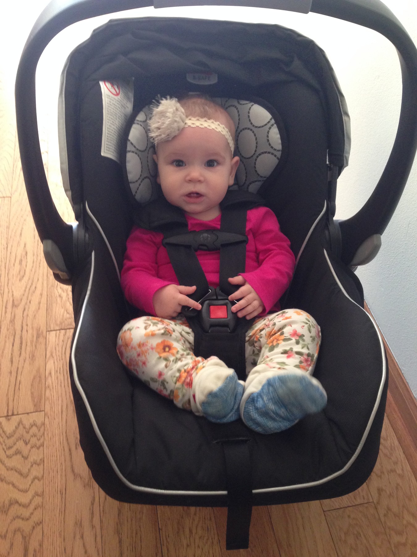 Going in her Car Seat