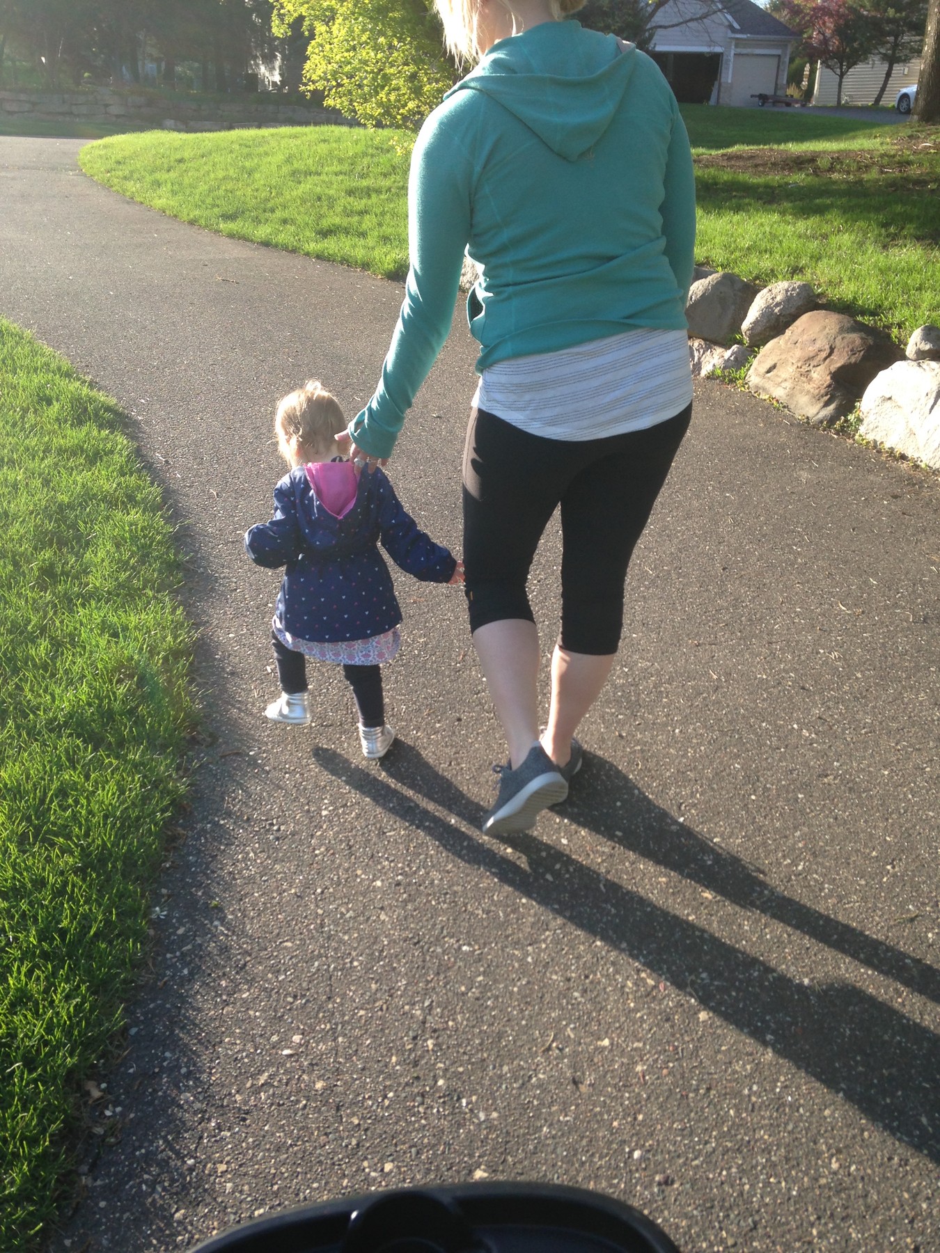 Walking with Mama