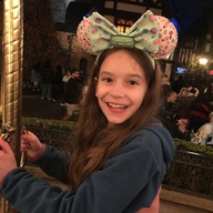 Minnie Ears on Disney Carousel