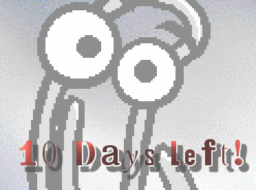 That's right - only 10 days left!
