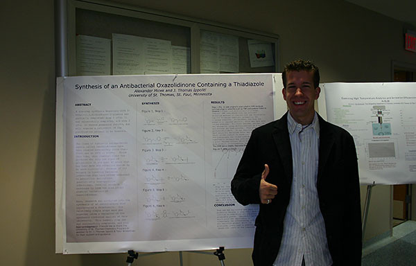 Me with Poster