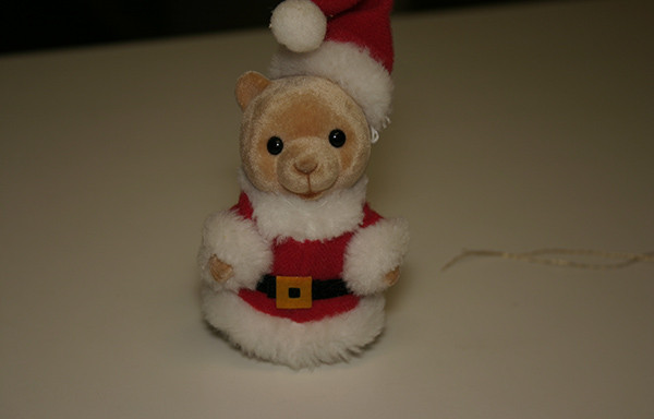 Santa Ornament Bear