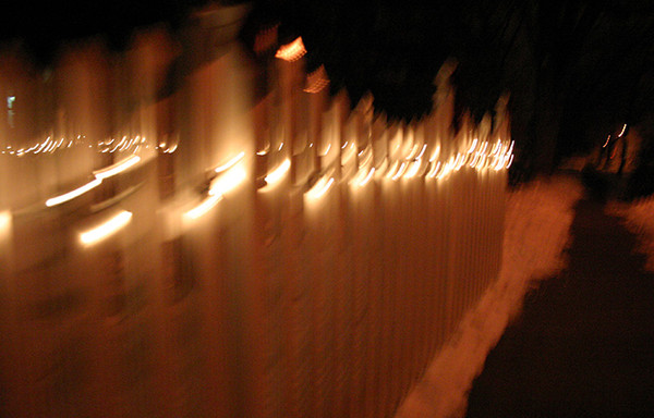 Festive Fence Lights #2