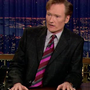 Conan's tie.