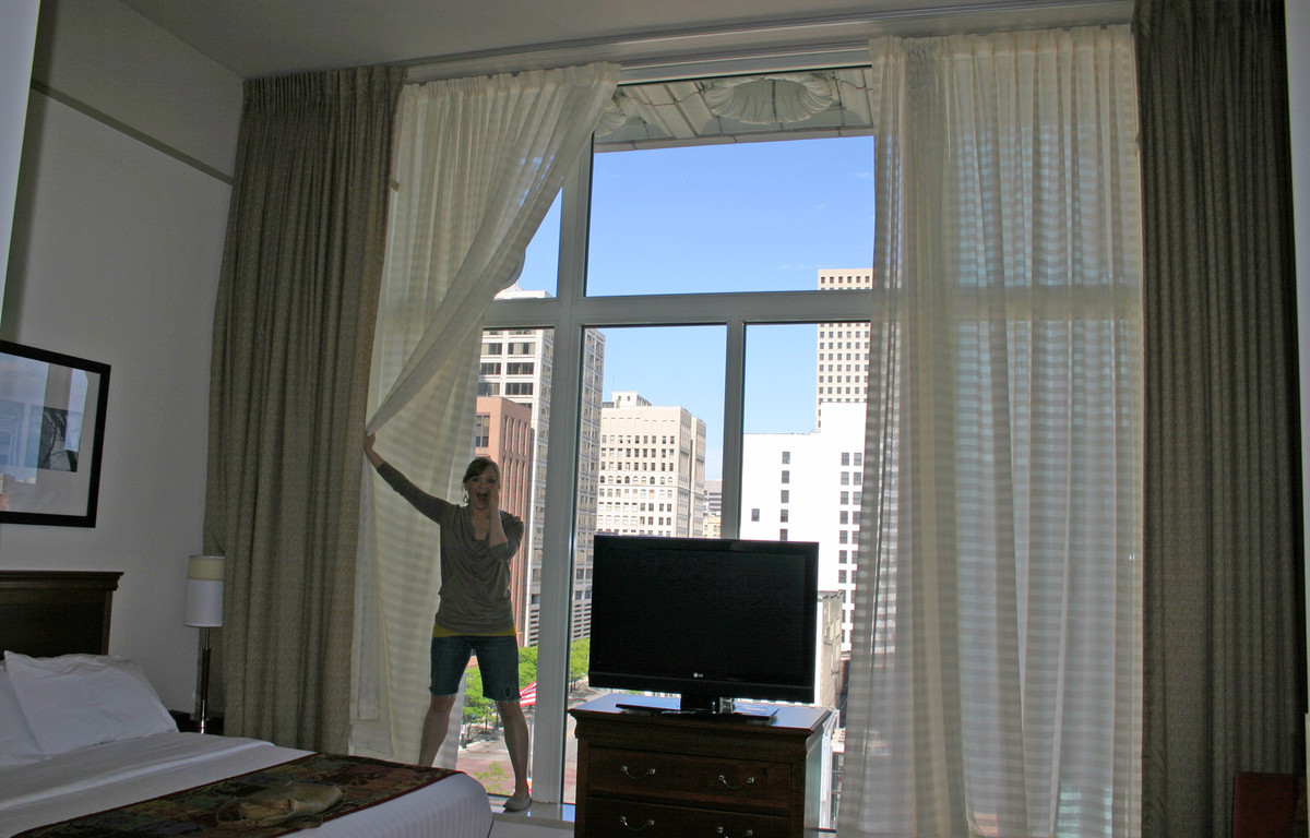 Giant Hotel Window