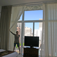 Giant Hotel Window