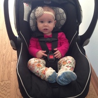 Going in her Car Seat