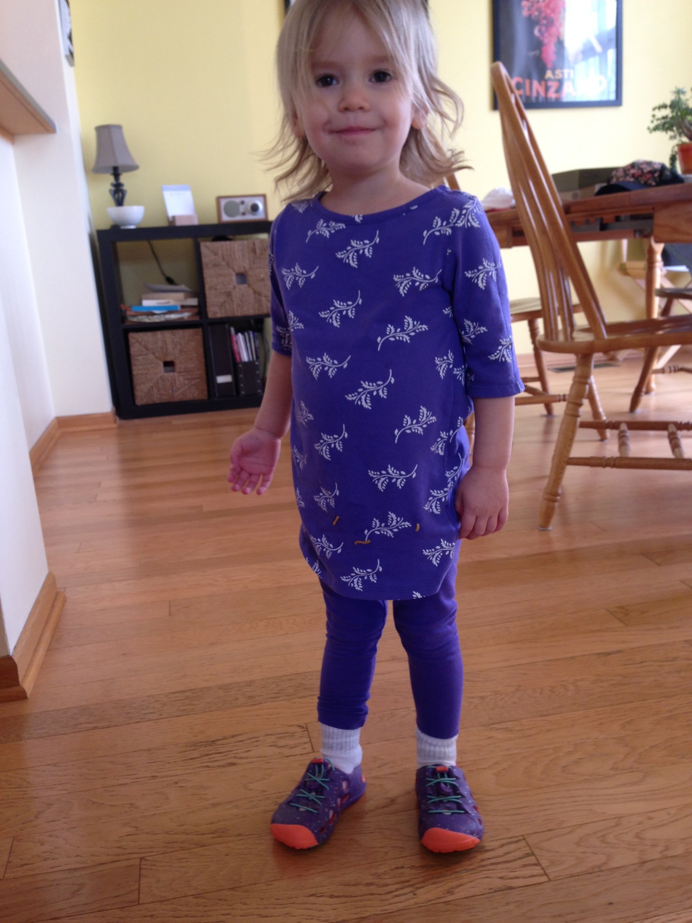 Purple Shirt, Purple Shoes