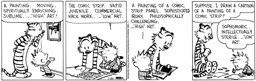 Calvin and Hobbes comic strip from July 20, 1993